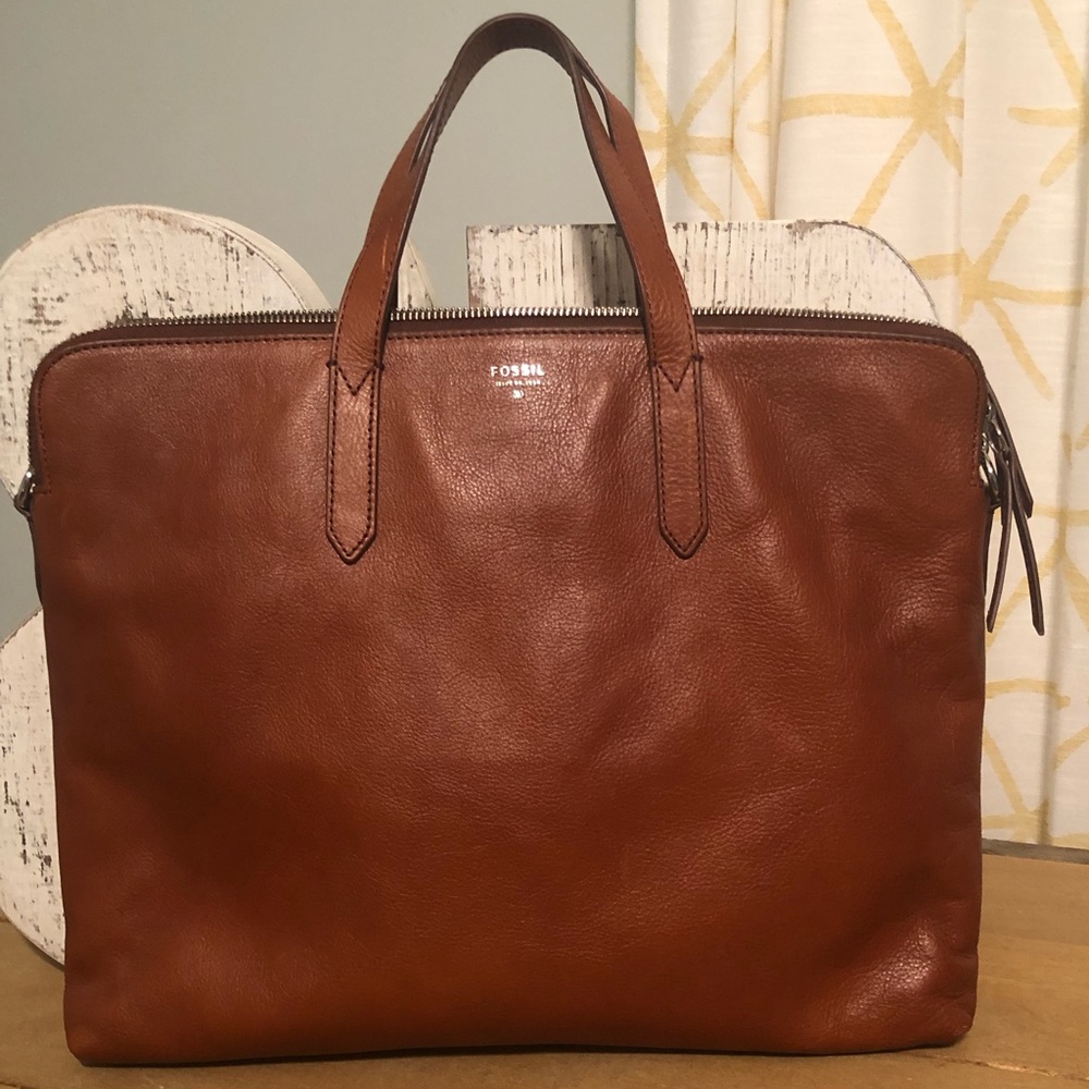 Fossil laptop workbag